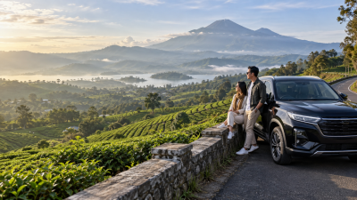 Private tour Jawa Barat dengan perjalanan di kawasan perkebunan teh